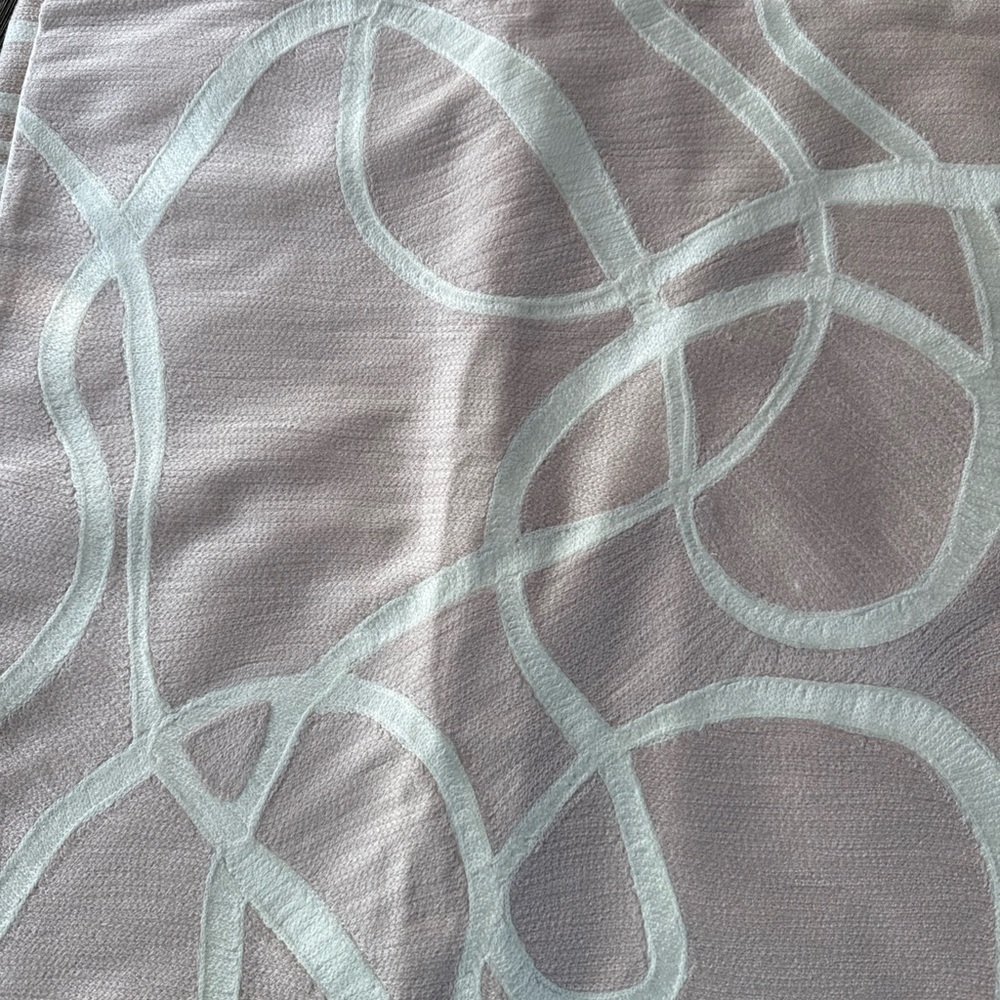 West Elm MTO Crewel Rope Pillow Case 20X20 Pink Blush